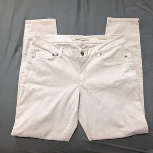 Max jeans skinny leg light pink size 12